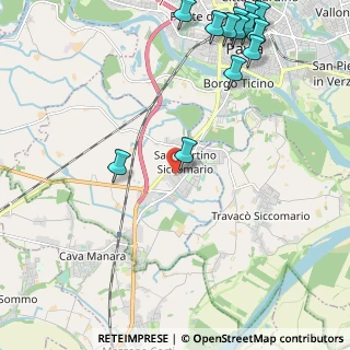 Mappa Via Fermi Enrico, 27028 San Martino Siccomario PV, Italia (3.02231)