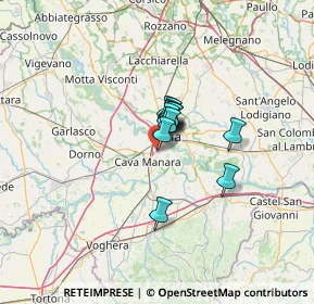 Mappa Via E. Fermi, 27028 San Martino Siccomario PV, Italia (6.23833)