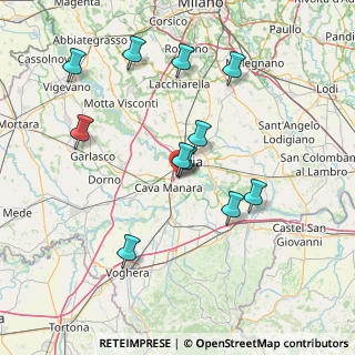 Mappa Via E. Fermi, 27028 San Martino Siccomario PV, Italia (15.07273)