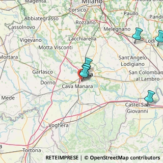 Mappa Via Palmiro Togliatti, 27028 San Martino Siccomario PV, Italia (37.35)