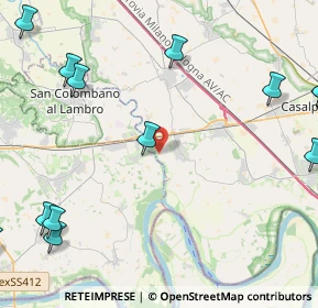 Mappa Unnamed Road, 26863 Orio Litta LO, Italia (6.70714)