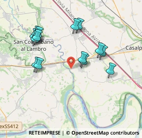 Mappa Unnamed Road, 26863 Orio Litta LO, Italia (3.85)