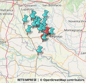 Mappa Via Villa, 37052 Casaleone VR, Italia (10.07056)