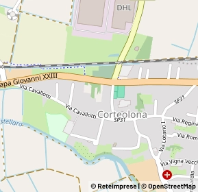 Mappa Via Fiocchi, 27014 Corteolona PV, Italia (0.144)