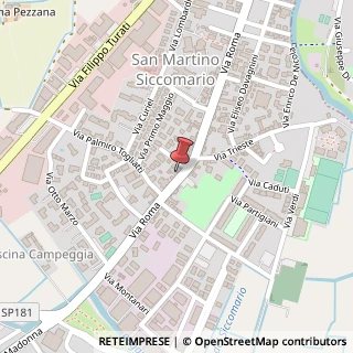 Mappa Via Roma, 23, 27028 San Martino Siccomario, Pavia (Lombardia)