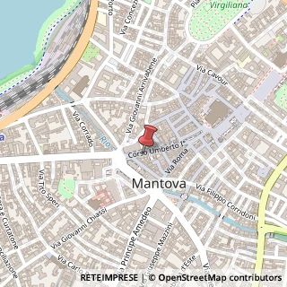 Mappa Corso Umberto I, 15, 46100 Mantova, Mantova (Lombardia)