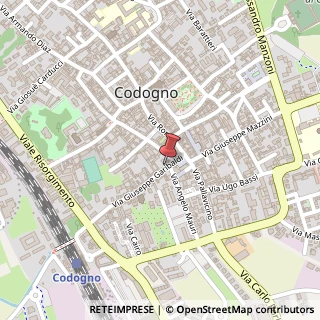 Mappa Via Giuseppe Garibaldi, 9, 26845 Codogno, Lodi (Lombardia)