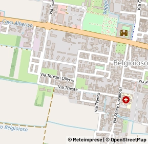 Mappa Viale Allende, 27011 Belgioioso PV, Italia (0.22308)