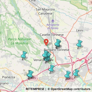 Mappa Via Bruno Stefanat, 10071 Borgaro torinese TO, Italia (4.76)