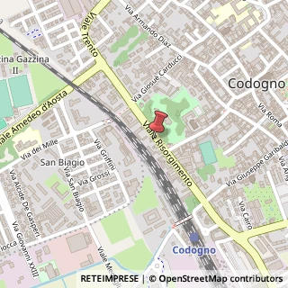 Mappa Viale Risorgimento, 46, 26845 Codogno, Lodi (Lombardia)