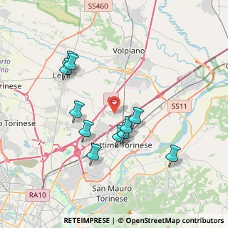 Mappa Via Tedeschi, 10036 Settimo Torinese TO, Italia (3.57545)