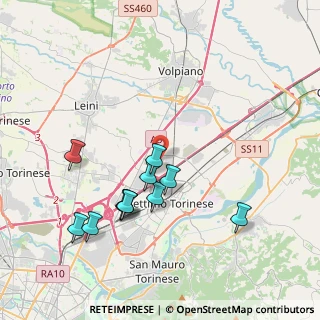 Mappa Via Tedeschi, 10036 Settimo Torinese TO, Italia (3.88727)