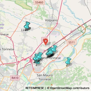 Mappa Via Tedeschi, 10036 Settimo Torinese TO, Italia (3.31556)