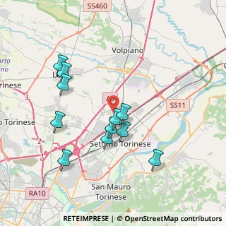 Mappa Via Tedeschi, 10036 Settimo Torinese TO, Italia (3.62)