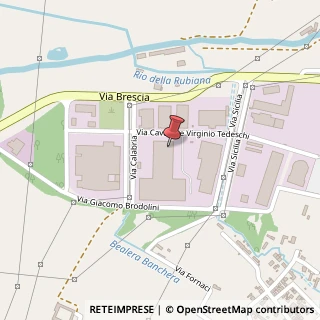 Mappa Via Tedeschi, 6, 10036 Settimo Torinese, Torino (Piemonte)