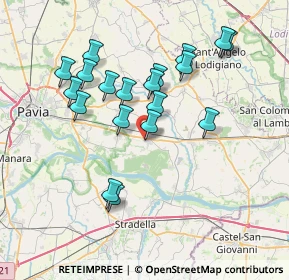 Mappa Via Olivelli, 27011 Belgioioso PV, Italia (7.00053)