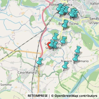 Mappa Via Enrico Fermi, 27028 San Martino Siccomario PV, Italia (2.3705)