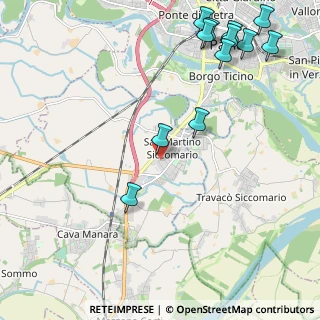 Mappa Via Enrico Fermi, 27028 San Martino Siccomario PV, Italia (2.8225)