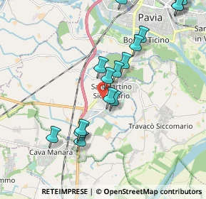 Mappa Via Enrico Fermi, 27028 San Martino Siccomario PV, Italia (2.22294)