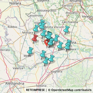 Mappa Cascina degli Angeli, 27020 Dorno PV, Italia (9.588)