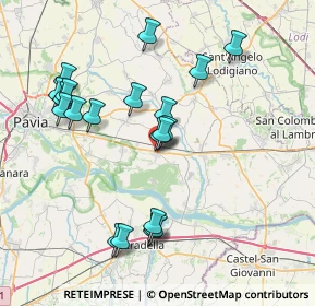 Mappa Via Giuseppe Mazzini, 27011 Belgioioso PV, Italia (7.76)