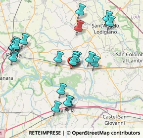 Mappa Via Giuseppe Mazzini, 27011 Belgioioso PV, Italia (8.461)