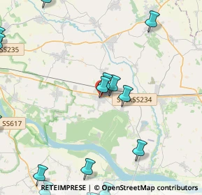 Mappa Via Giuseppe Mazzini, 27011 Belgioioso PV, Italia (6.8525)