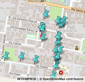 Mappa Via Salvatore Quasimodo, 27011 Belgioioso PV, Italia (0.11429)