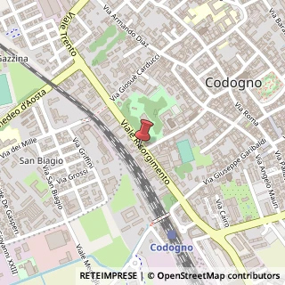 Mappa Viale Risorgimento, 40, 26845 Codogno, Lodi (Lombardia)