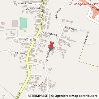 Mappa Via Oppioli, 1, 37045 Legnago VR, Italia, 37045 Legnago, Verona (Veneto)