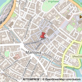 Mappa Piazza Guglielmo Marconi, 1, 46100 Mantova, Mantova (Lombardia)