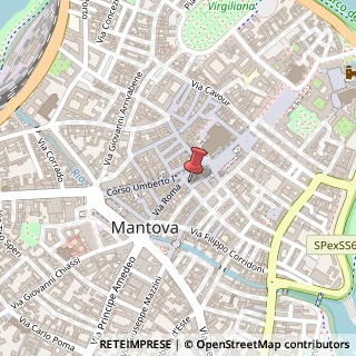Mappa Piazza Guglielmo Marconi, 8, 46100 Mantova, Mantova (Lombardia)
