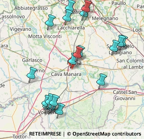 Mappa Via Giuseppe Verdi, 27028 San Martino Siccomario PV, Italia (18.0965)