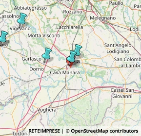 Mappa Via Giuseppe Verdi, 27028 San Martino Siccomario PV, Italia (23.07333)