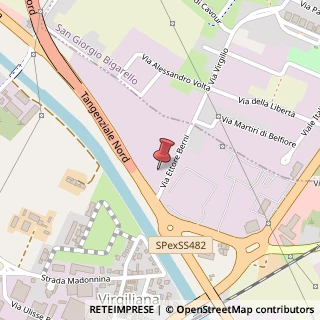 Mappa Via Ettore Berni, 2, 46100 Castiglione delle Stiviere, Mantova (Lombardia)