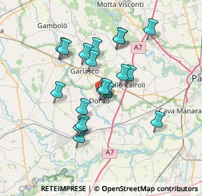 Mappa Via dei Dossi, 27020 Dorno PV, Italia (6.02158)
