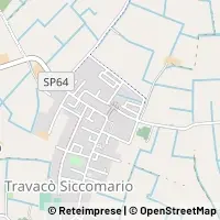 Karte Travacò Siccomario