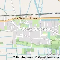 Kartta Santa Cristina e Bissone
