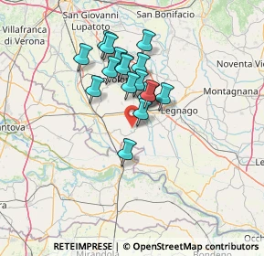 Mappa Via Bonzanini, 37052 Casaleone VR, Italia (10.31167)