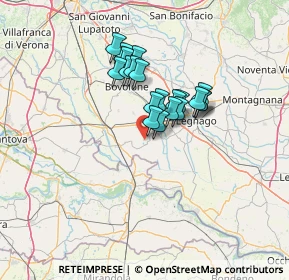 Mappa Via Bonzanini, 37052 Casaleone VR, Italia (9.6875)