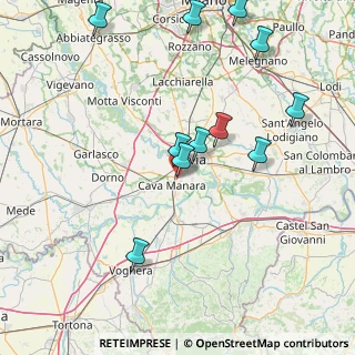 Mappa Via Cascina Madonna s.n.c., 27028 San Martino Siccomario PV, Italia (17.51273)