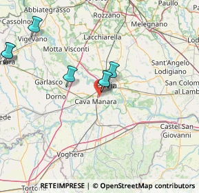 Mappa Via Cascina Madonna s.n.c., 27028 San Martino Siccomario PV, Italia (23.25083)