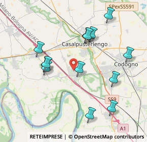 Mappa Via Madre Cabrini, 26867 Somaglia LO, Italia (4.01692)