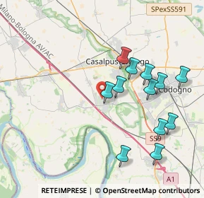 Mappa Via Madre Cabrini, 26867 Somaglia LO, Italia (3.86333)