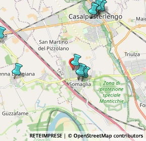 Mappa Via Madre Cabrini, 26867 Somaglia LO, Italia (2.35833)