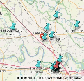 Mappa Via Madre Cabrini, 26867 Somaglia LO, Italia (10.551)