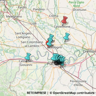 Mappa Via Antonino Caponnetto, 26867 Somaglia LO, Italia (12.2915)