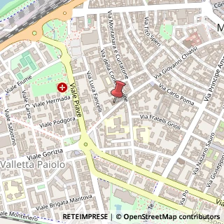 Mappa Via Enrico Dugoni, 12, 46100 Mantova, Mantova (Lombardia)
