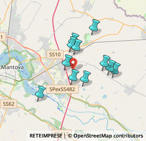 Mappa Via Cadè, 46030 San Giorgio di Mantova MN, Italia (2.80818)