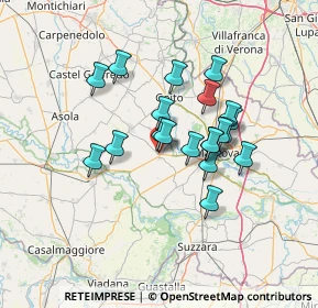 Mappa Via II Giugno, 46014 Castellucchio MN, Italia (10.8815)